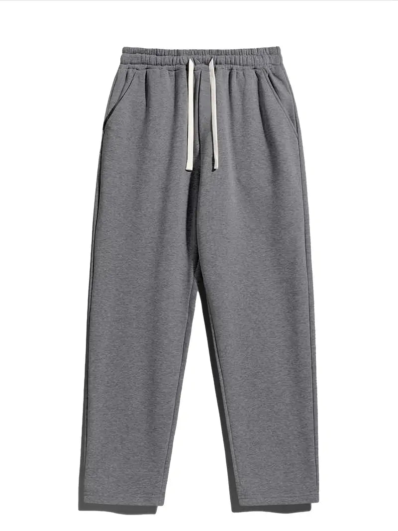 2025 New Arrival Men's Straight-Leg Trousers - Loose-Fit All-Season Casual