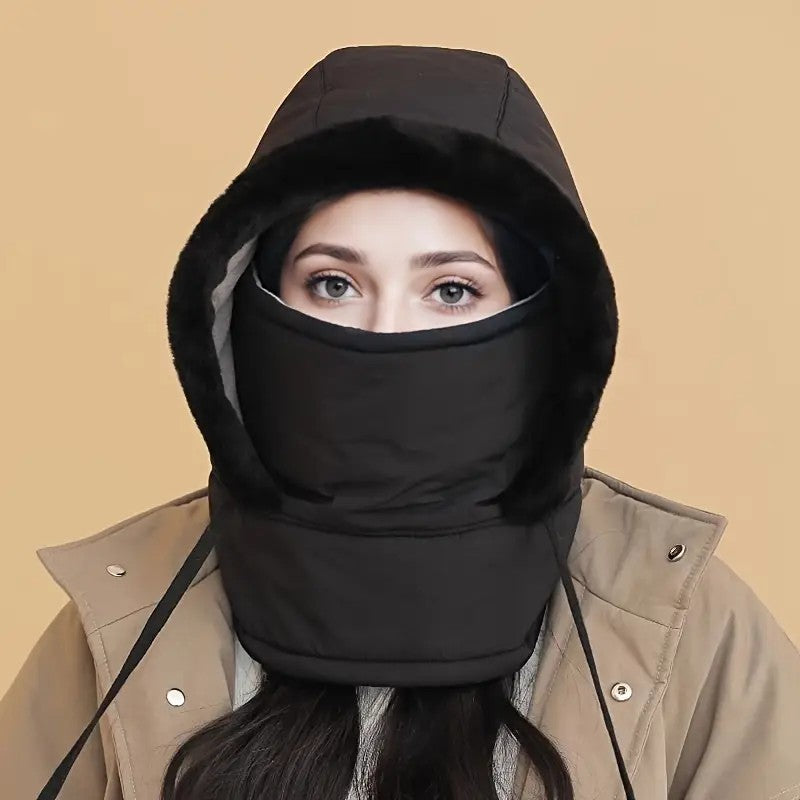 Windproof Balaclava Full Face Mask Neck Warmer Scarf Hood Cap Men & Women