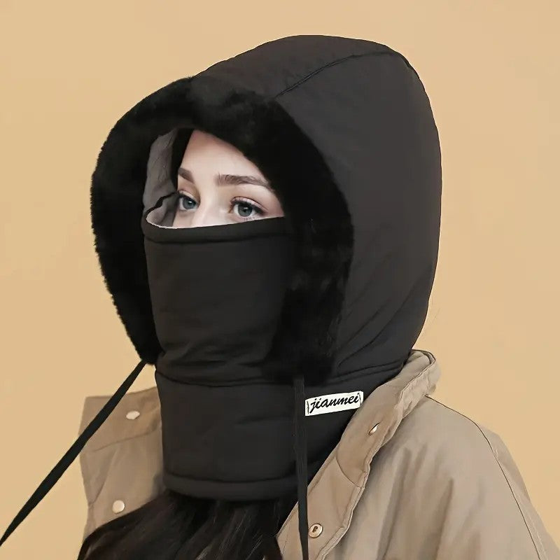 Windproof Balaclava Full Face Mask Neck Warmer Scarf Hood Cap Men & Women