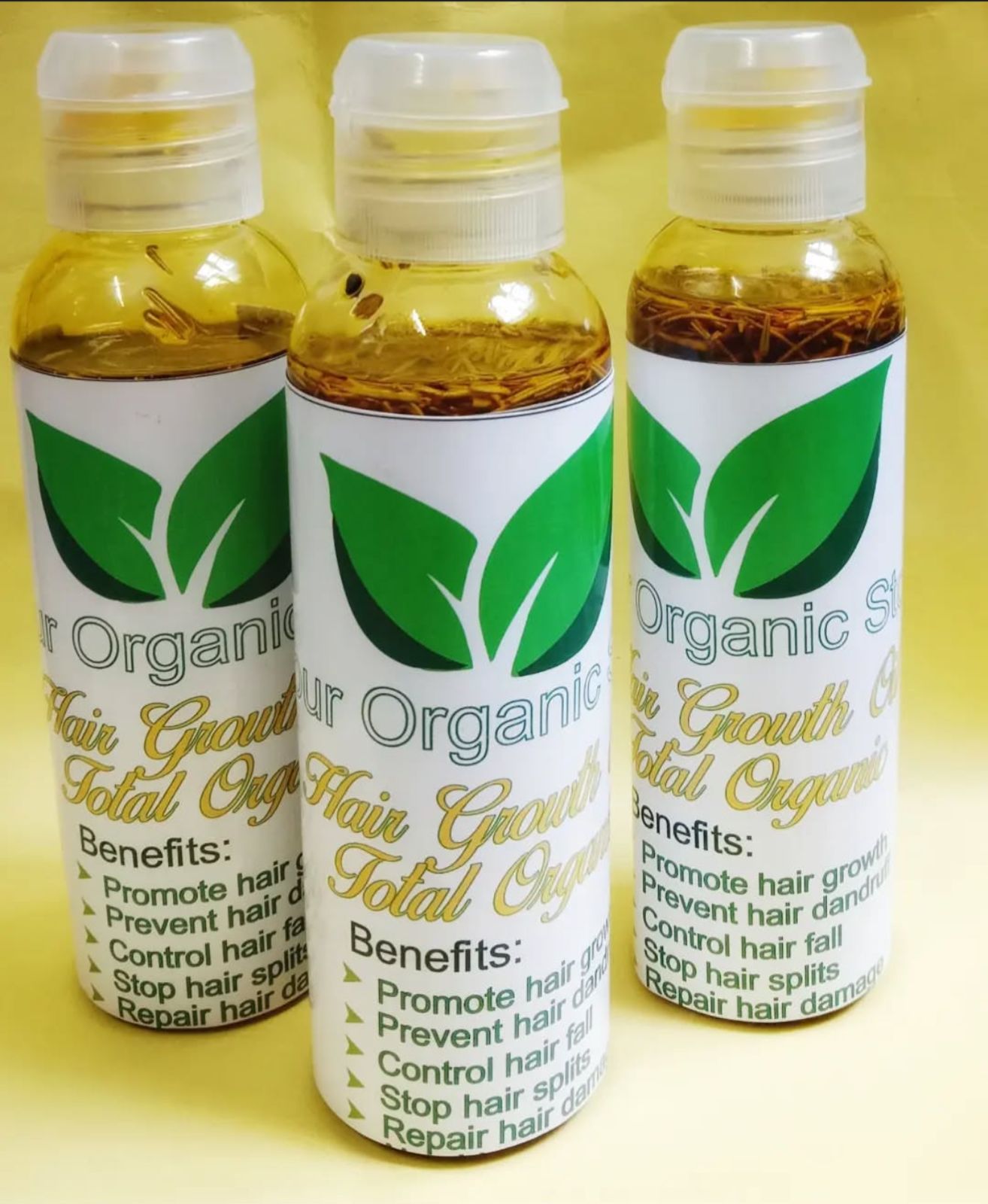 100% Your Organic Hair Oil to Arrest Hair Loss in just 10 days guaranteed