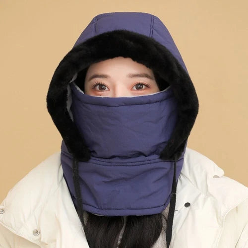 Windproof Balaclava Full Face Mask Neck Warmer Scarf Hood Cap Men & Women