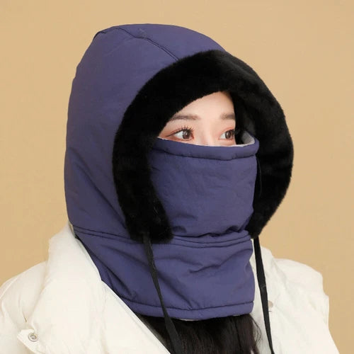 Windproof Balaclava Full Face Mask Neck Warmer Scarf Hood Cap Men & Women